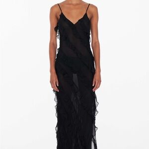 Rat and boa Selena dress